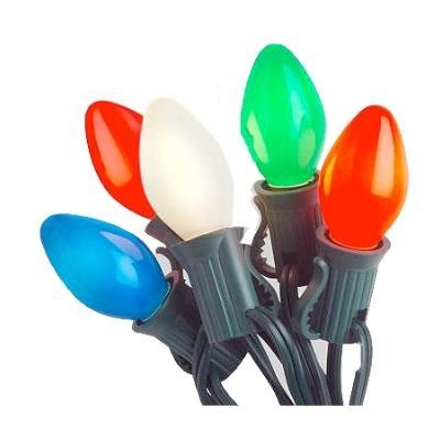 C7 Multi Transparent LED Bulb 25