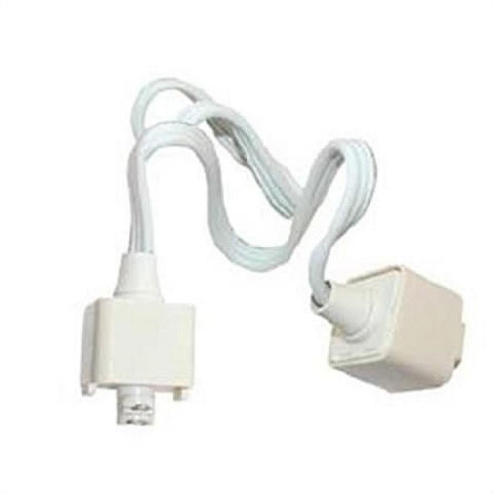 Cal 24in Jumper Cable Track to Track, Metal, White, Model CALHT-306-WH
