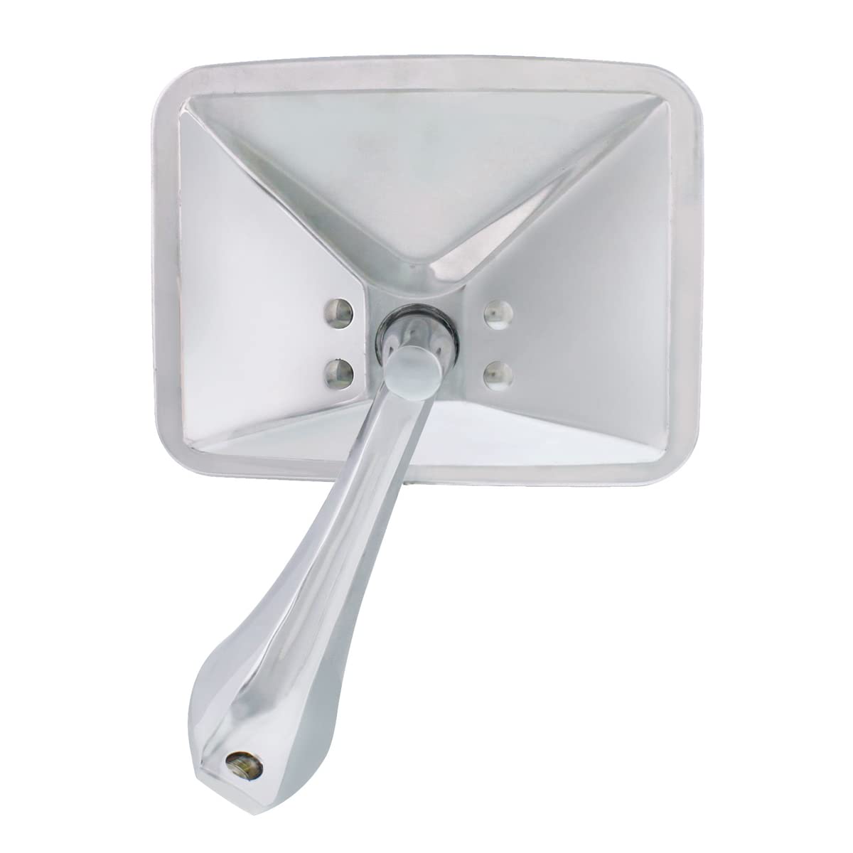 United Pacific C707201-Led Exterior Mirror W/Hidden Built-In Turn Signal Arrow For 1970-72 Chevy & Gmc Truck, Stainless Steel, 1