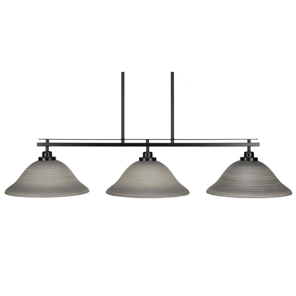 Odyssey 3 Light Island in Matte Black (2636-MB-604)