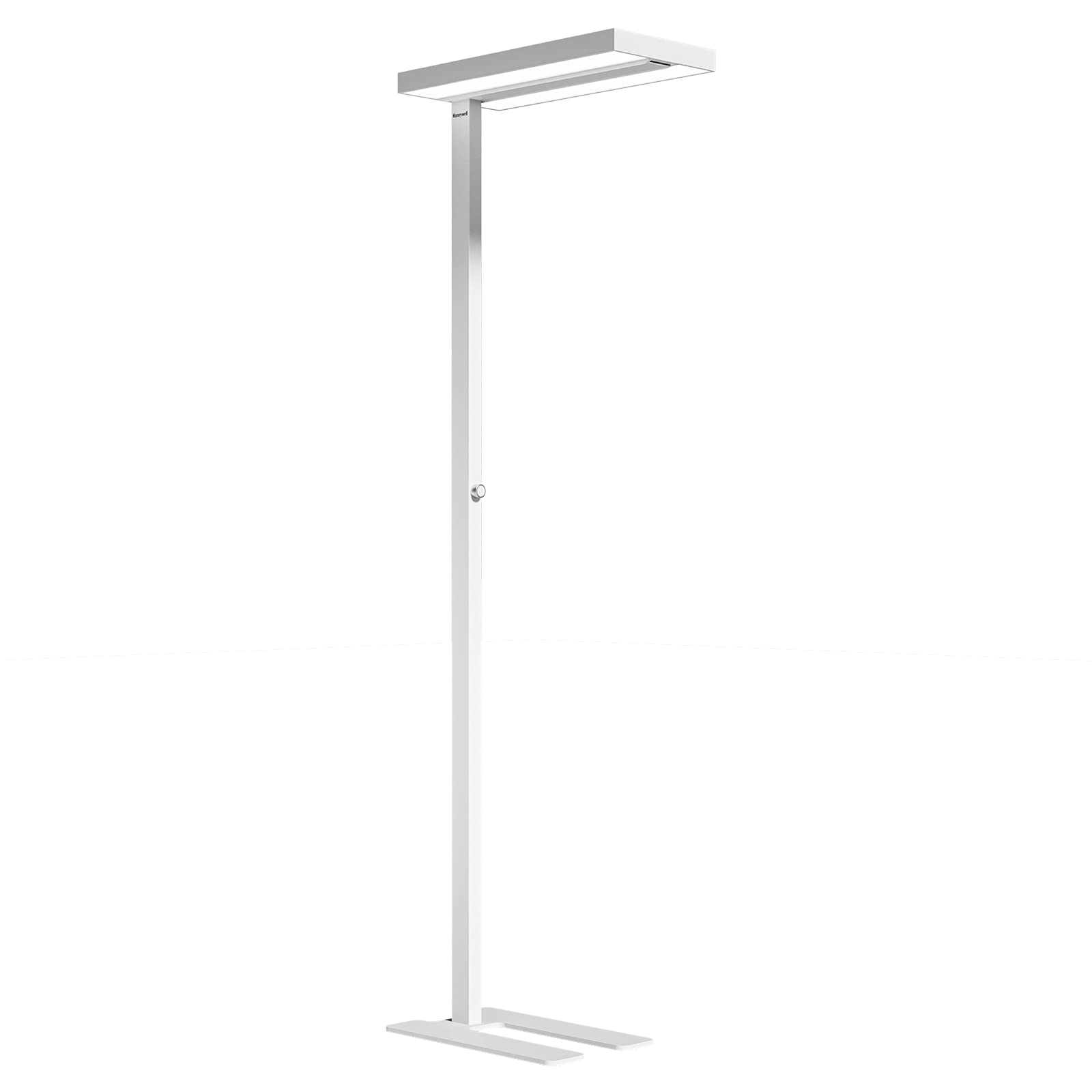 Honeywell LED Floor Lamp - Modern Eye Caring Dimmable Light, 6000LM, 60W, 4000K, Large, White, Model HWL-02E