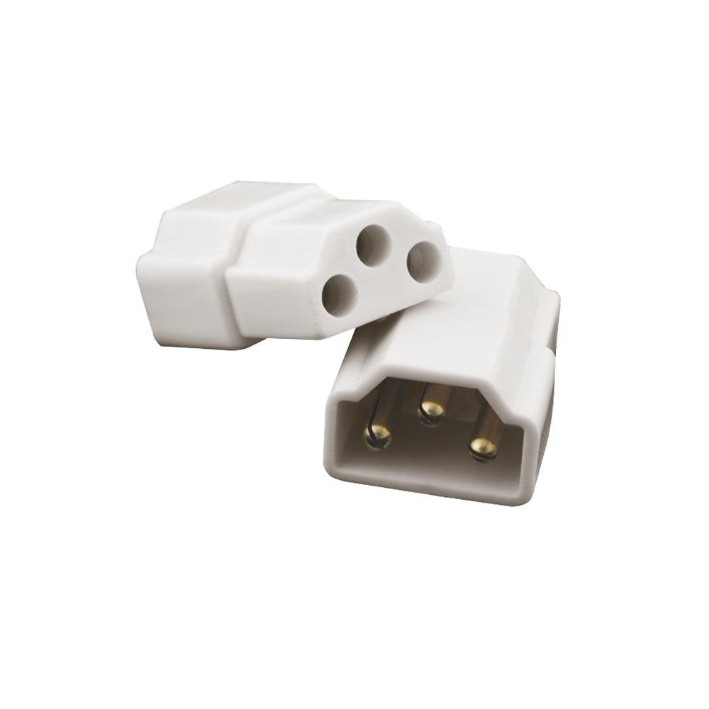 Jesco Lighting SG-DC Direct Connector, Chrome Finish, for End-to-End Connection