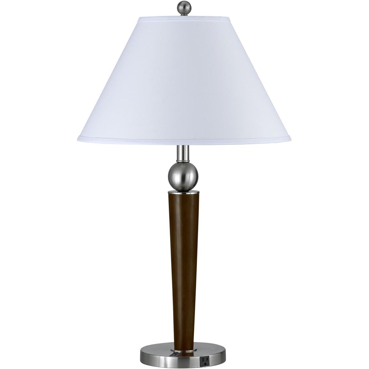 Cal Lighting Calla-8005Ns-4Rbs 60W Metal Two Table Lamps, Stylish Lighting Accessories