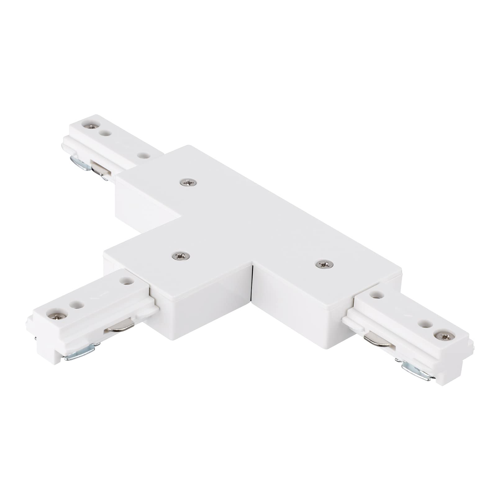 LEONLITE H Track T Connector, Single Circuit 3-Wire, UL Listed, Polycarbonate, White, Model 88890