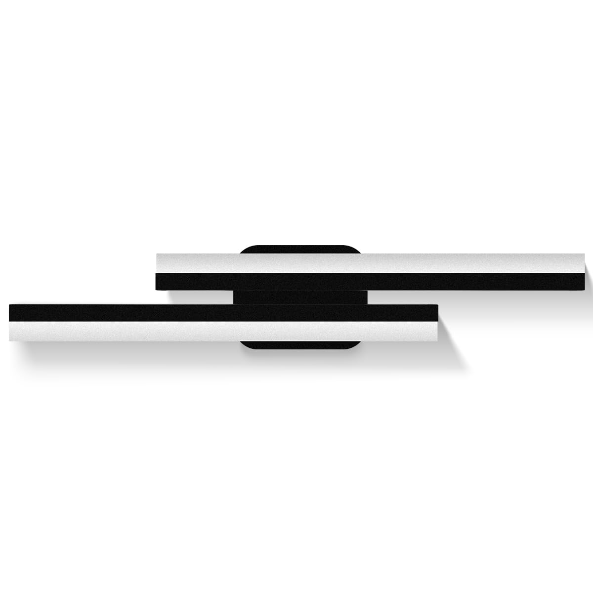 Yarra-Decor 32 Inch LED Bathroom Vanity Light Bar, Stainless Steel, Black, Daylight White 6000K