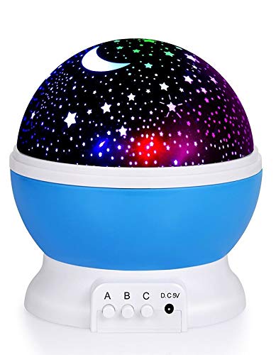 WENGTY Star Master Projector with USB Wire Colorful Romantic LED Star Master Sky Night Projector & Bed Light Lamp. LED Light Pro