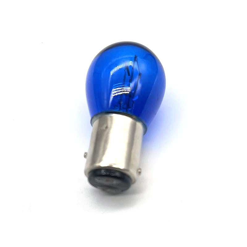 Zoucsj 4Pcs 1157 12V Blue Light Bulb for Auto Car Brake, Stop, Signal, Turn Tail Lamp - Models 1016, 1034,