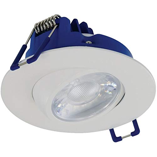 3 Inch Luna LED by Liteline - Flexible Gimbal Fixture Lightning LED - Ultra-Elegant & Subtle Design - Dimmable & Directional Lig