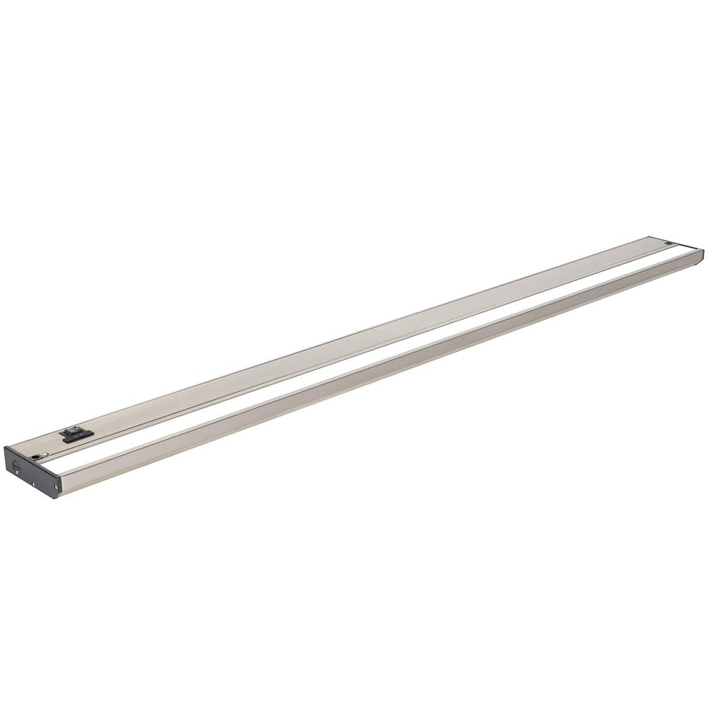 LED Under Cabinet Lighting Hardwired - 3CCT 40 Inch Satin Finish - Undercabinet Lights for Kitchen - Linkable Undercounter Dimma
