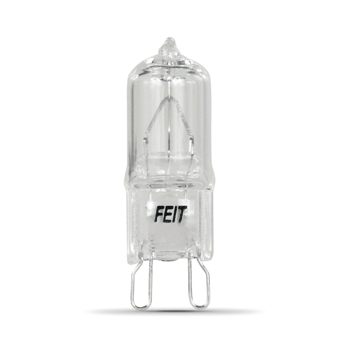 Feit Electric Bpq40/G9/Rp 40-Watt T4 Jcd Halogen Bulb G9 Bi-Pin Base, Clear