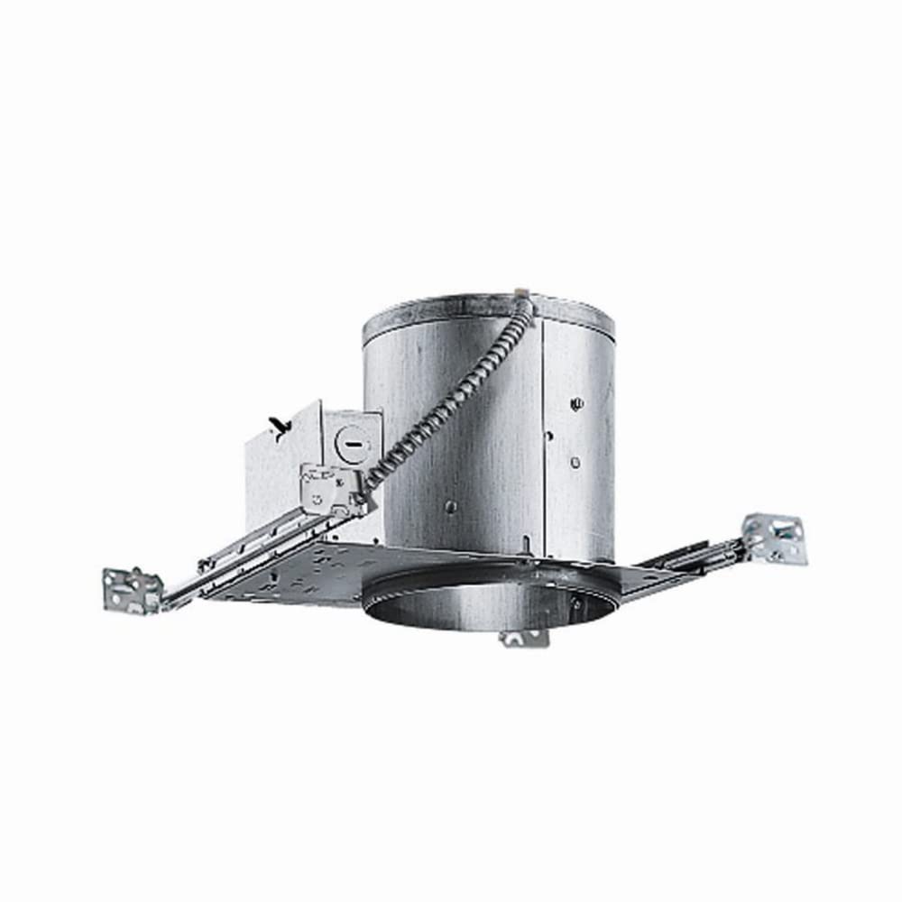 Juno Lighting IC23W Contractor Select 6-Inch IC Rated Universal Incandescent Housing with Floating Socket and Quickwire