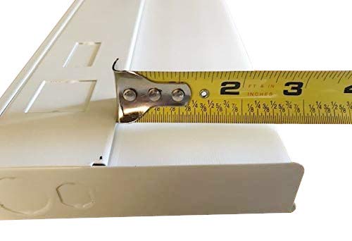 Import 24-1/4'' Replacement Lens/Cover/Diffuser For Low Profile T5 Series Under Cabinet Fluorescent Fixture. Size: Depth - 2-3/4