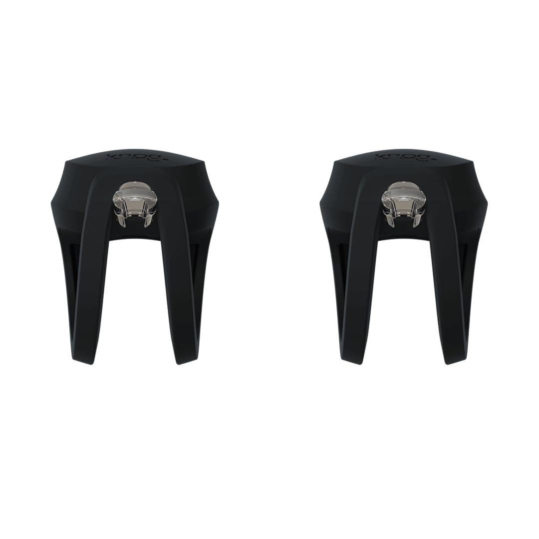 Knog Frog Bike Headlight and Tail Light Set - USB-C Rechargeable Bicycle Light with 40 Lumen Front & 20 Lumen Rear Output, 9 Mod