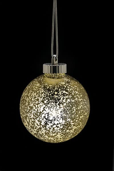 Xodus Innovations Wp550 Battery Powered Hanging Decorative Outdoor Pulsing 5'' Globe Light With Sensor Turns-On At Dark