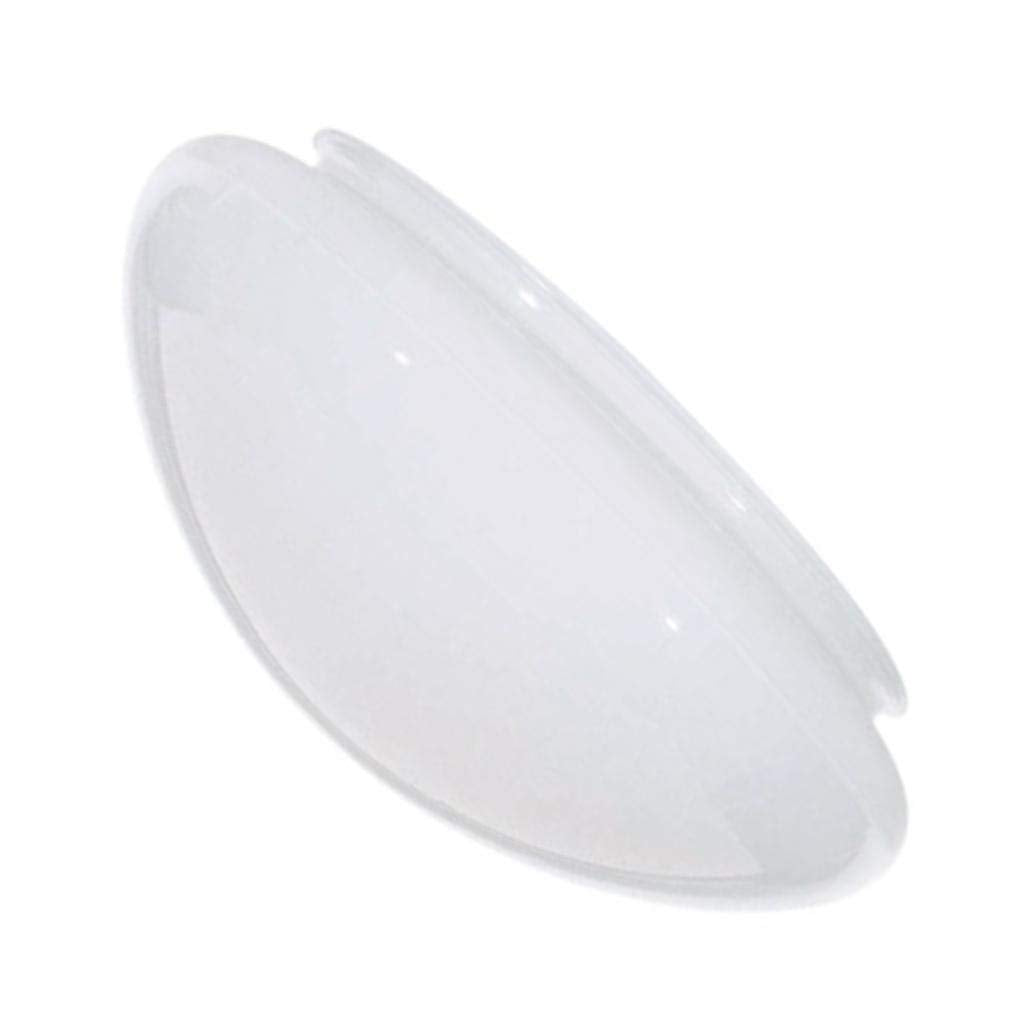 Satco 9.5-Inch Replacement Mushroom Glass Shade, 7-7/8 Inch Fitter, White, Model 50/330