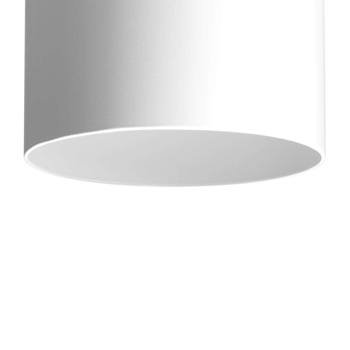 Progress Lighting P5774-30 Outdoor Light Fixture, Aluminum, 5-Inch Diameter x 6-1/2-Inch Height, White
