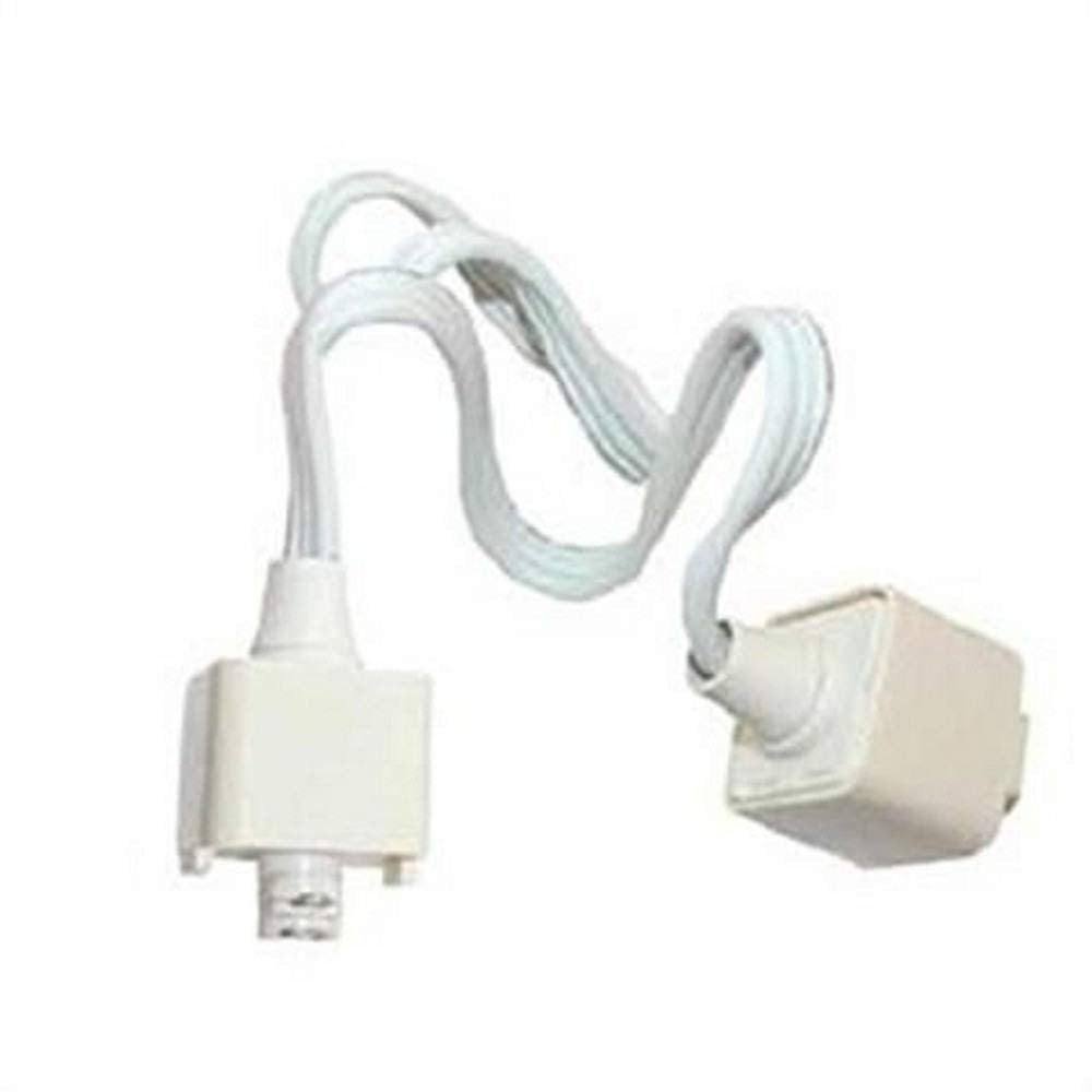 Cal 24in Jumper Cable Track to Track, Metal, White, Model CALHT-306-WH