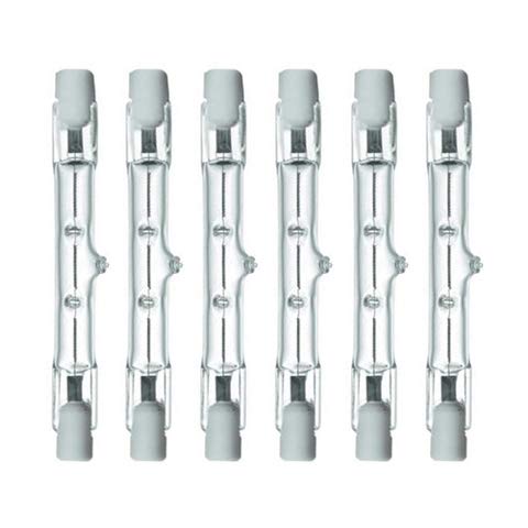Xtricity T3 J Type Bulb Double Ended Rsc Base Halogen Light Bulbs 75 Watt, 500Lumens, 130V, 2700K Soft White, Dimmable, 78 Mm, (