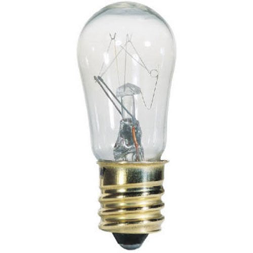 Westinghouse Lighting Corp 6-Watt S6 Clear Indicator Bulb,Incandescent, 2-Pack