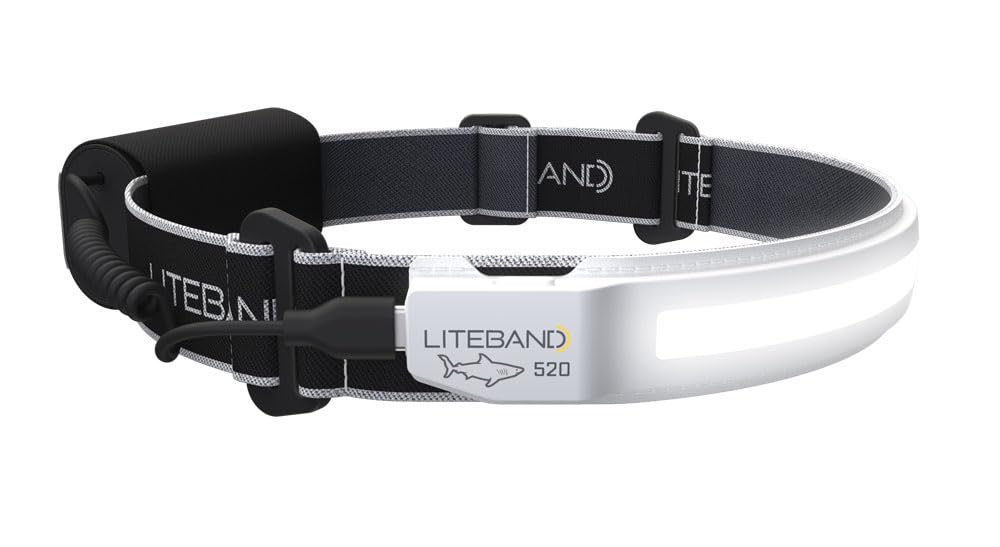 Optimal Ventures Liteband Activ 520 Lumens Rechargeable Led Headlamp For Camping & Mechanics