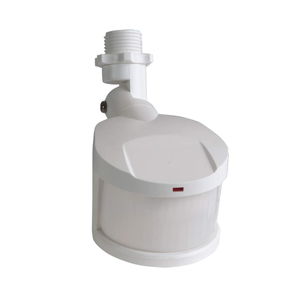 HALO MS180W Motion Security Sensor Floodlight, 180W, White, Plastic