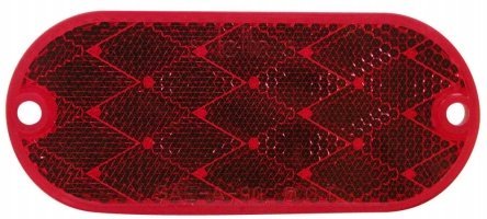 Reflctr Red 4-3/8&quot;2Pk