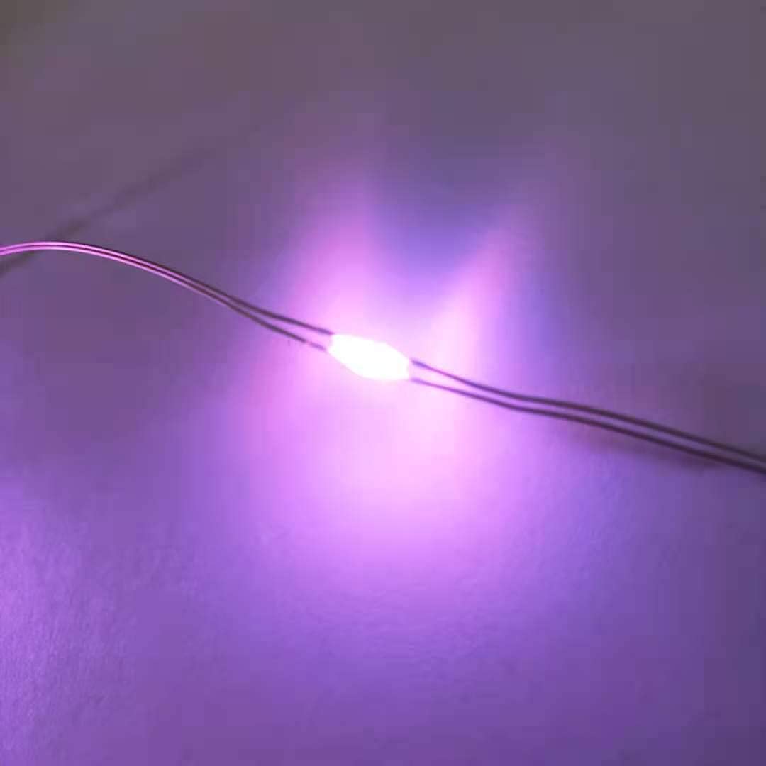 Everfit Lighting 2 Pack Pink Battery Operated Mini Fairy Lights With Timer, 50 Leds, 18Ft