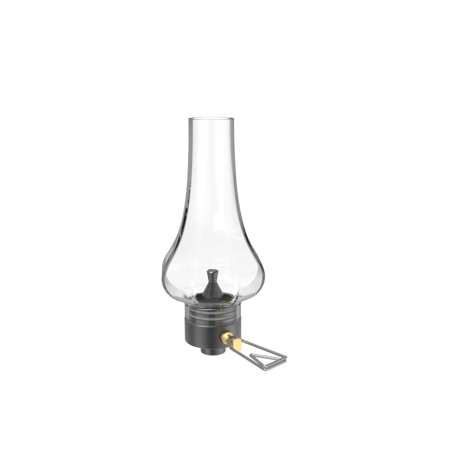 Fire-Maple Tulip Camping Lantern | Glass, Steel & Aluminum | Propane or Isobutane Fuel Canister Beautiful Lights | NO Mantles Ne