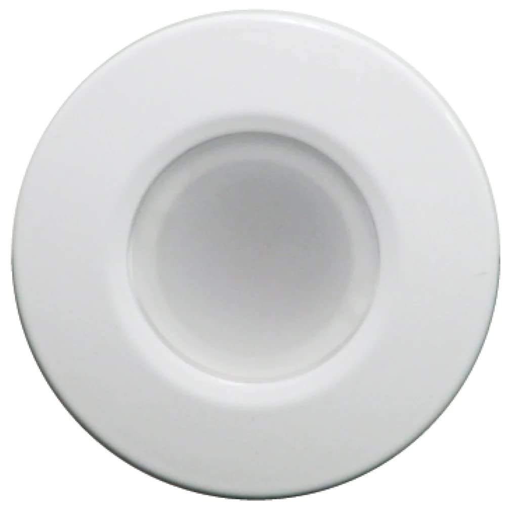 Lumitec Orbit White Flush Mount Down Dimmable Light White/Blue 112521