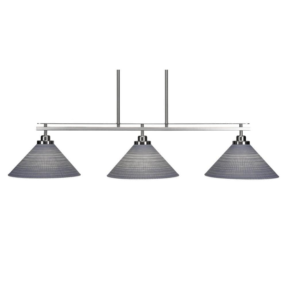 Odyssey 3 Light Island in Brushed Nickel (2636-BN-4002)