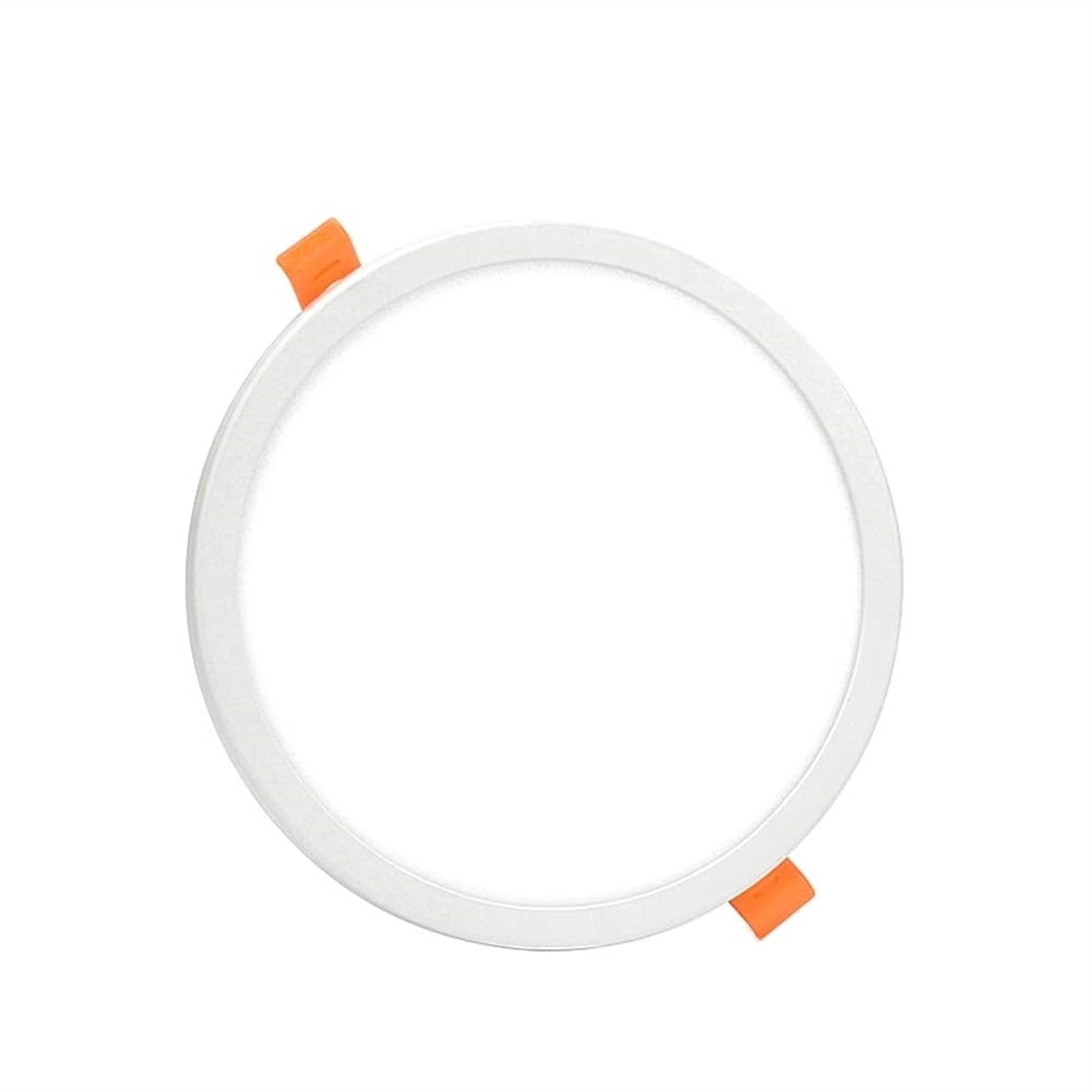 OZZKI Recessed Ultra-Thin 6W/8W/15W/20W LED Downlight Recessed Downlights Bright Aluminum Round White Spotlights Aisle Living Ro