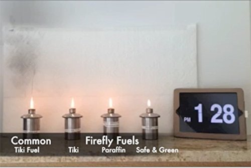 Firefly Tiki Fuel - Tiki Torch Fuel - Significantly Longer Burn - 1 Gallon