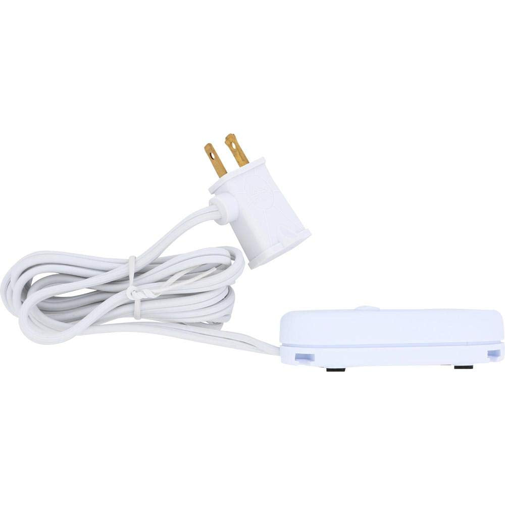 Westek 4010W Tabletop Lamp Dimmer, Plastic, White, Model 4010W