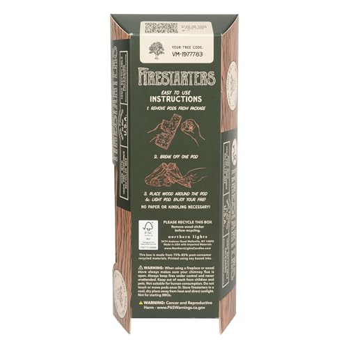 Northern Lights Candles Firestarters Wax Melt Pods, Citronella