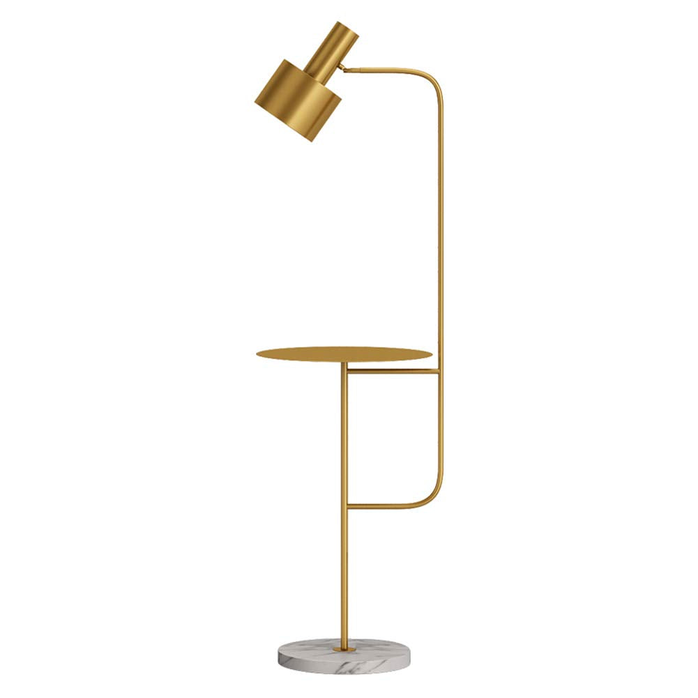 Hsyile Lighting KU300217 Contemporary Modern Creative Floor Lamp with a Table,Suitable for Living Room,Den,Office,Bedroom - E26 