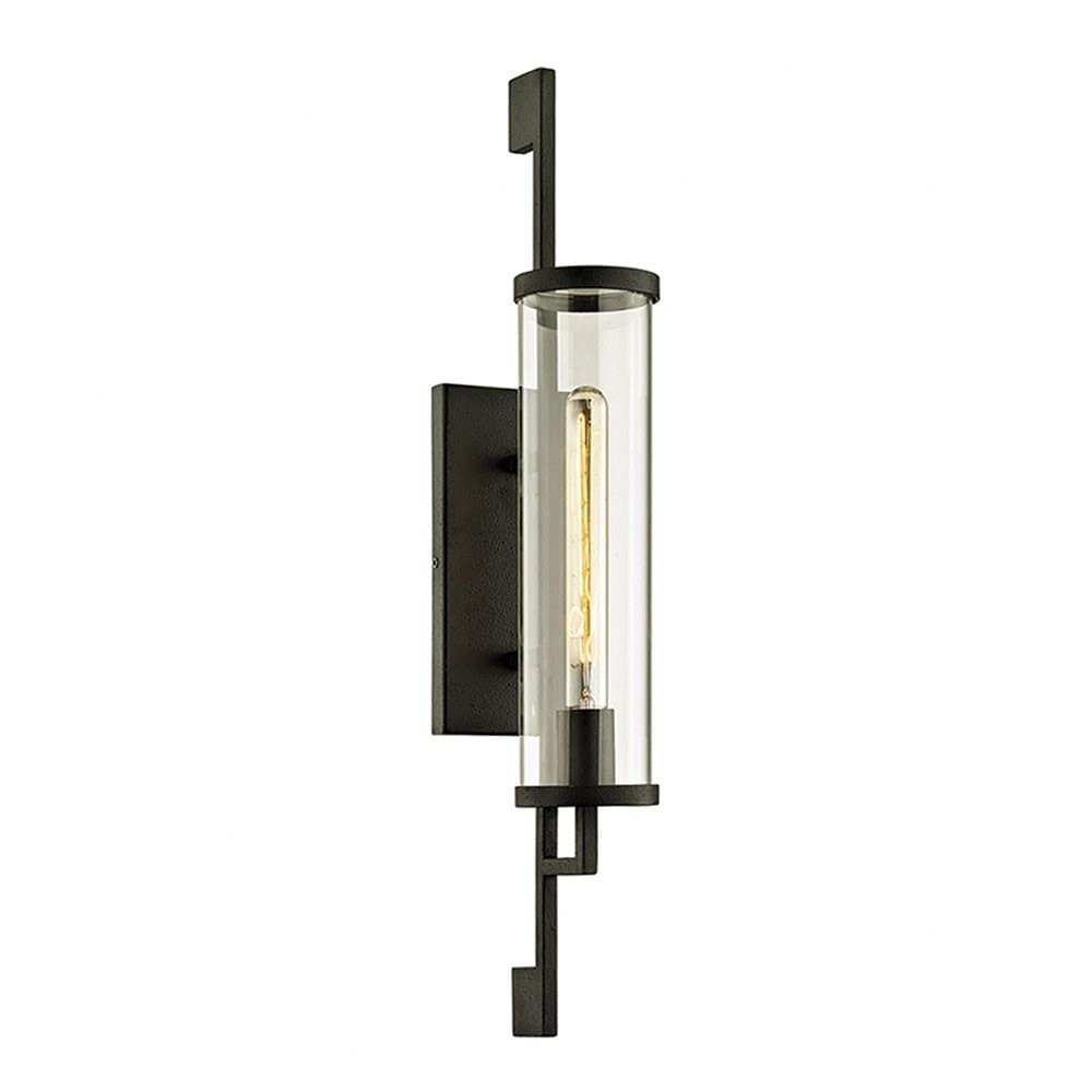 Troy Lighting B6462 Park Slope One Light Wall Sconce, Medium, Forged Iron