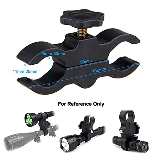 VASTFIRE 350 Yard LED Green Flashlight Kit - Hog Predator Long Range Night Hunting Light - Dual Pressure Switch - Barrel Scope M