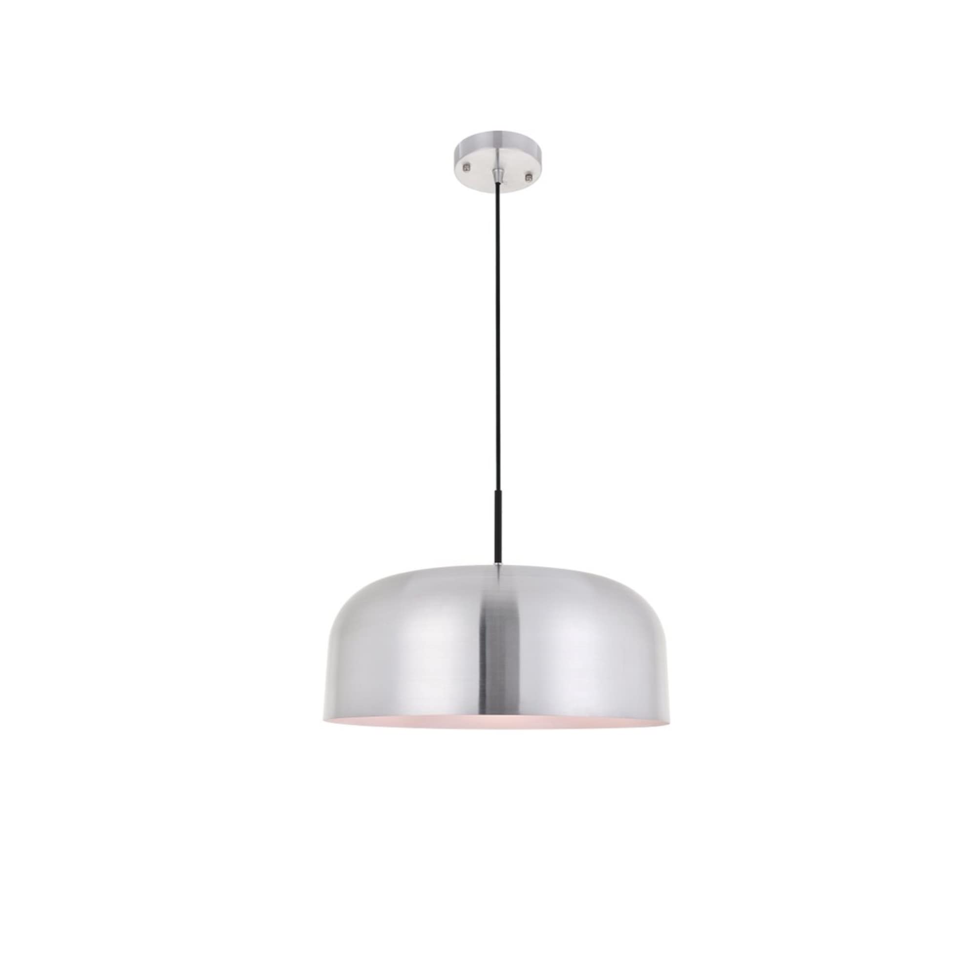 Living District Etude 1 Light Brushed Nickel Pendant