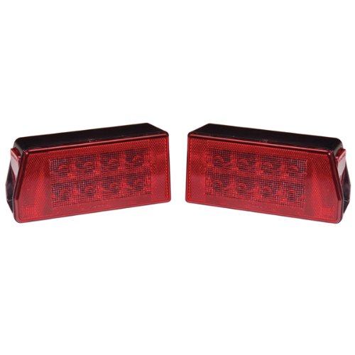 Innovative Lighting 285-4400-7 LED Rectangular Tail Light - Right Hand, 6-Function/9-LED
