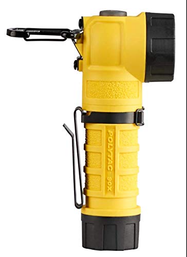 Streamlight 88836 Polytac 90X Usb 500-Lumen Multi-Fuel Rechargeable Right-Angle Flashlight, Sl-B26 Battery Pack & Usb Cord, Yell