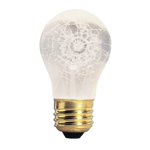 Bulbrite 40W A15 Shatter Resistant Light Bulb - 2 Pack, Glass, Standard Size