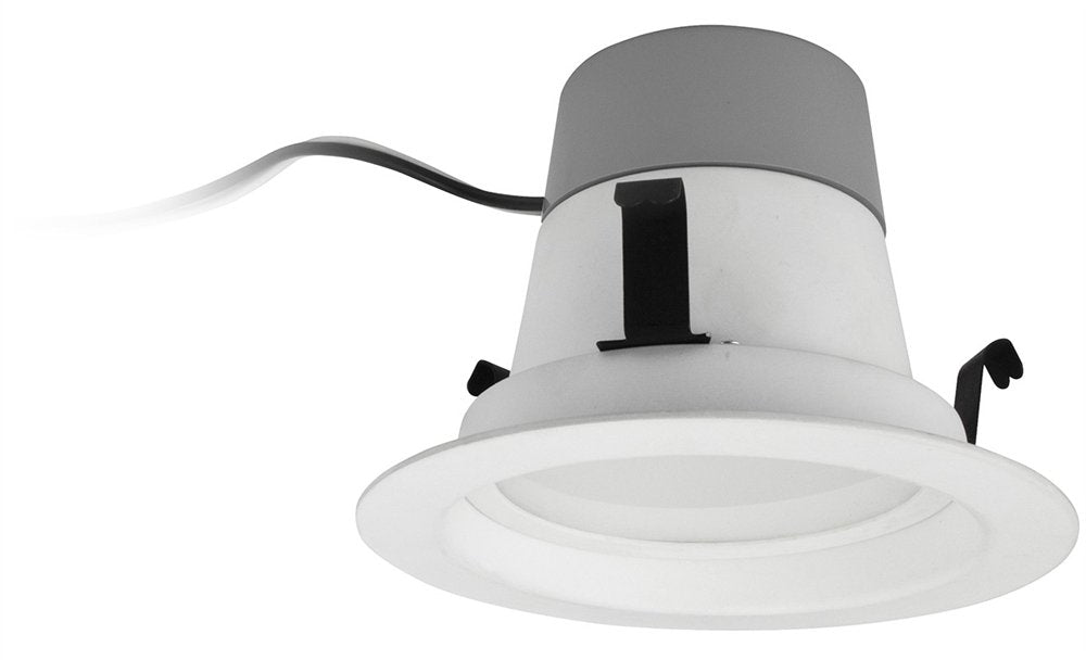 TCP  high-standard 10W Recessed Downlight Retrofit Trim Kit, 4-Inch, Warm White, E26 Base, Model LED10DR430K