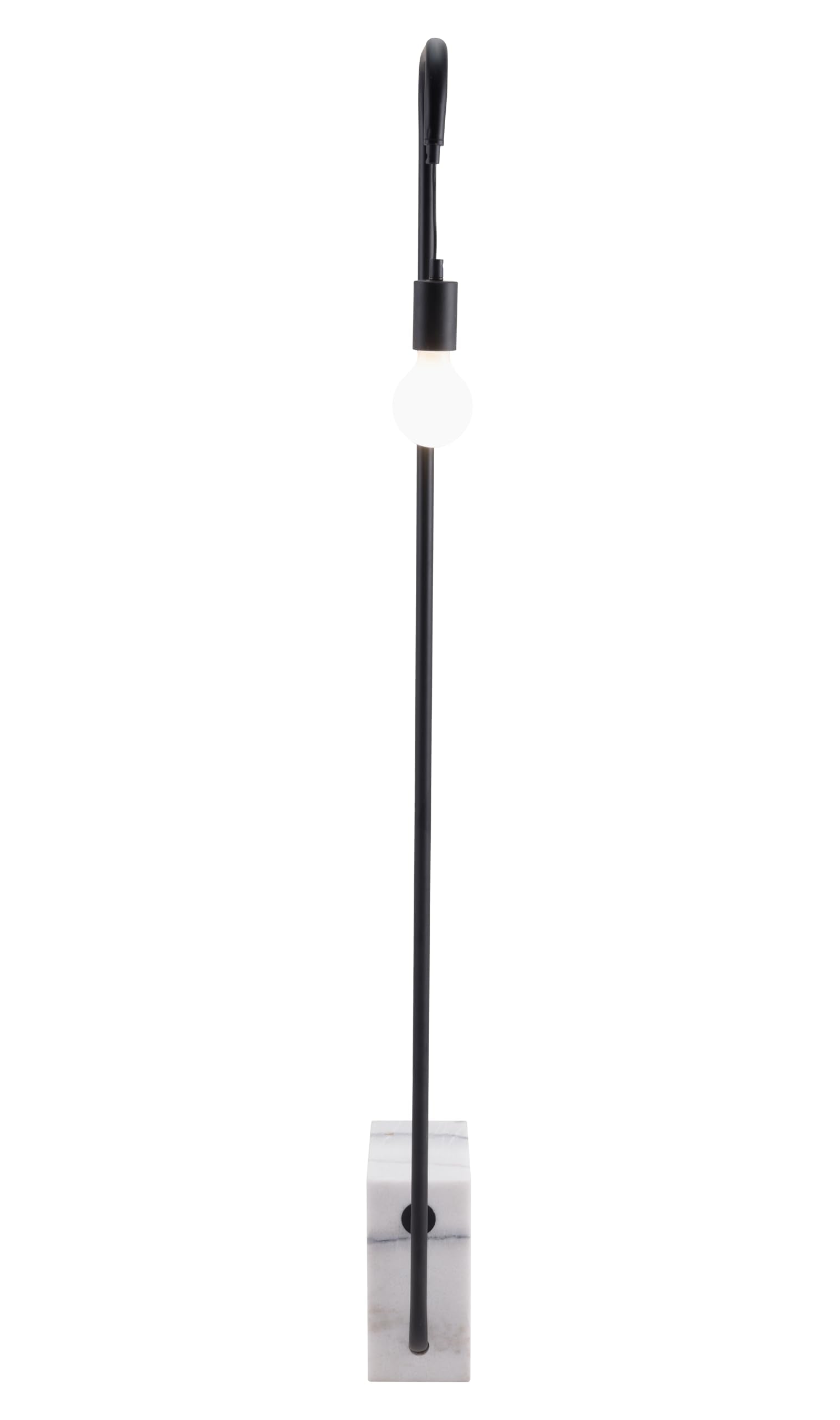 Zuo Lancia Floor Lamp - Black Foam, Model 56103, Modern Design, Stylish Lighting