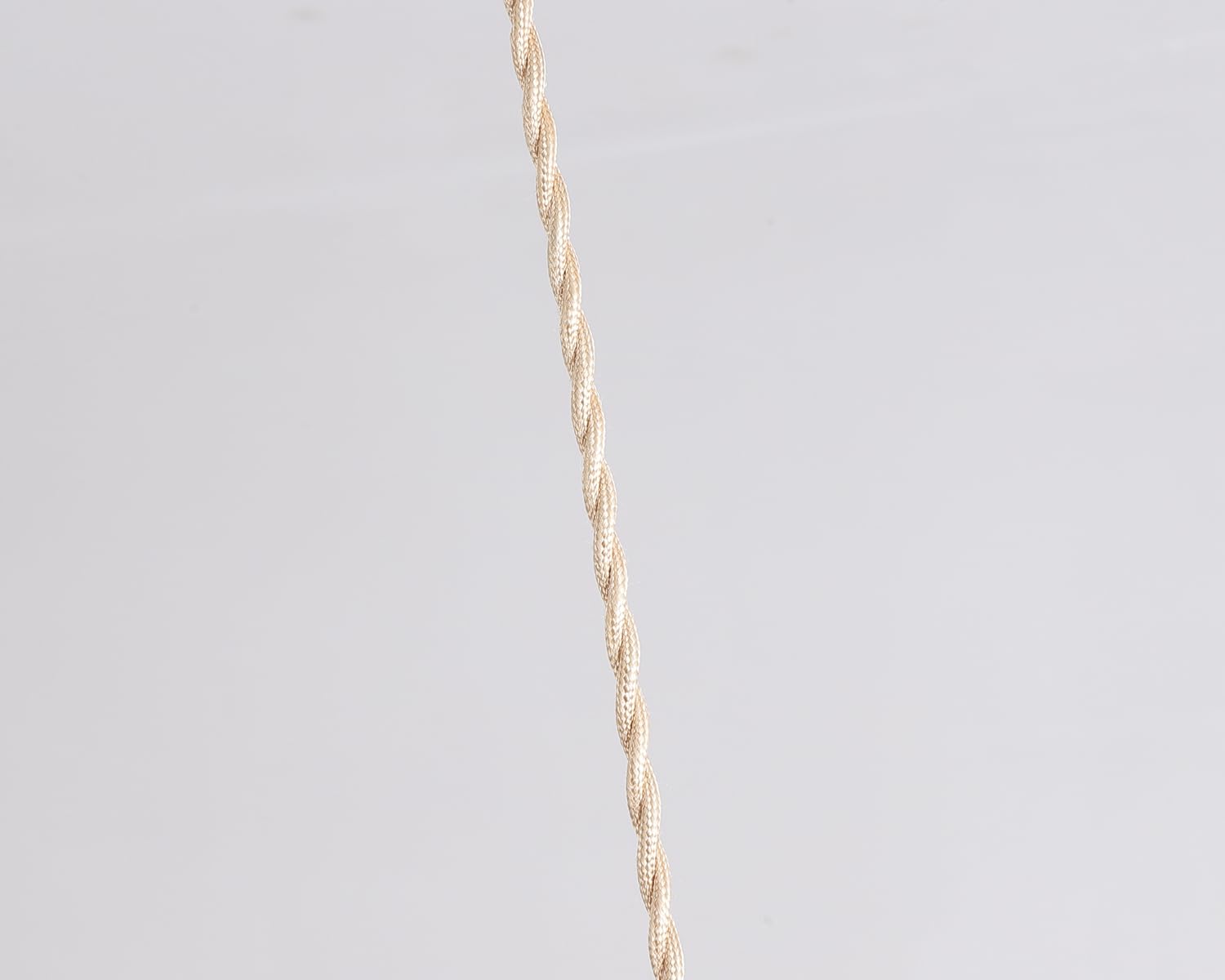 Hchunqjor Bamboo Pendant Light Fixture, One-Light Adjustable, Handmade Woven, Small Size, Natural Color, Model 3606-1