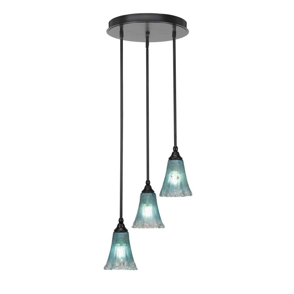 Empire 3 Light Cluster Pendalier in Espresso (2143-ES-725)