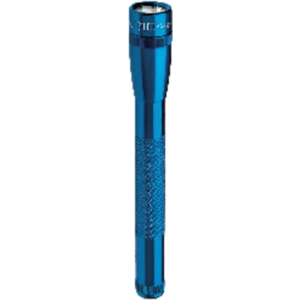 Maglite Mini Led 2-Cell Aa Flashlight With Holster, Blue