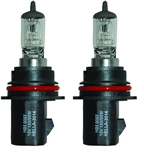 HELLA 9007 100/80W High Wattage Bulb, 12V (Pack of 2)