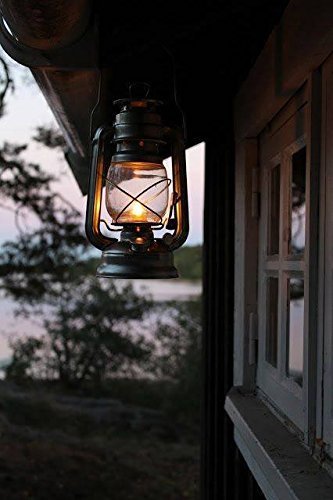 Muskoka Black Rustic Wall Sconce Lantern - Farmhouse Light Fixture For Bedroom & Kitchen