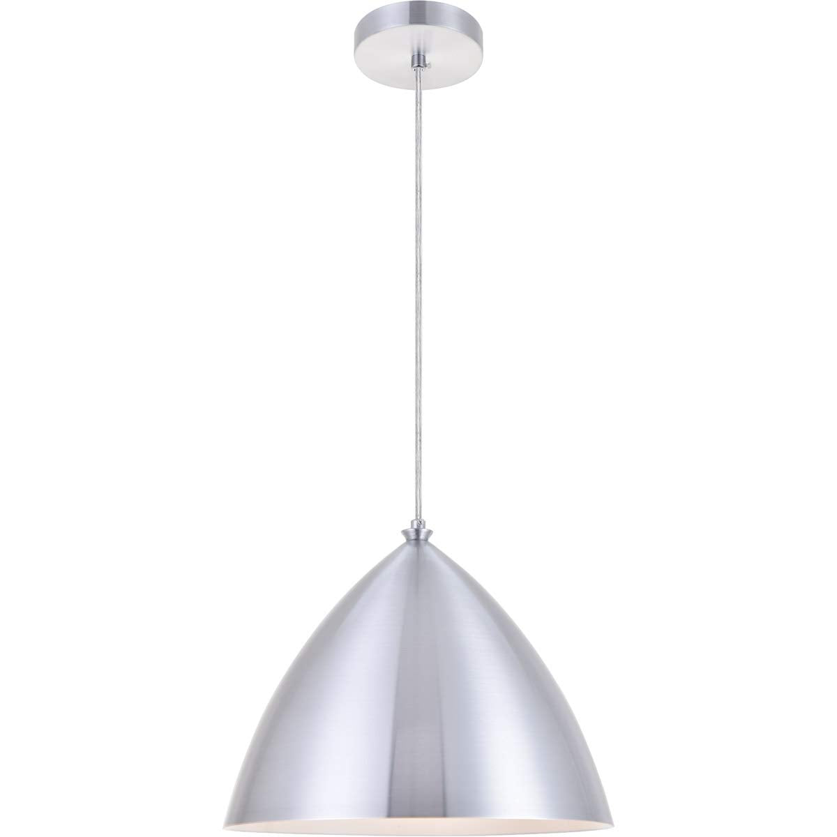 Living District Kenneth 1 Light Burnished Nickel Pendant