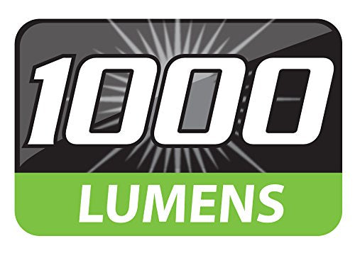 Performance Tool W2499 1,000 Lumen Spotlight To Flood Beam Led Black Flashlight